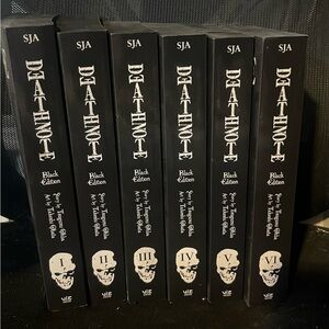 Death Note Black Edition Manga Set